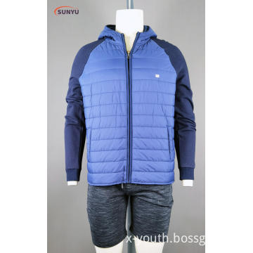 Men's reglan sleeve coat with hood